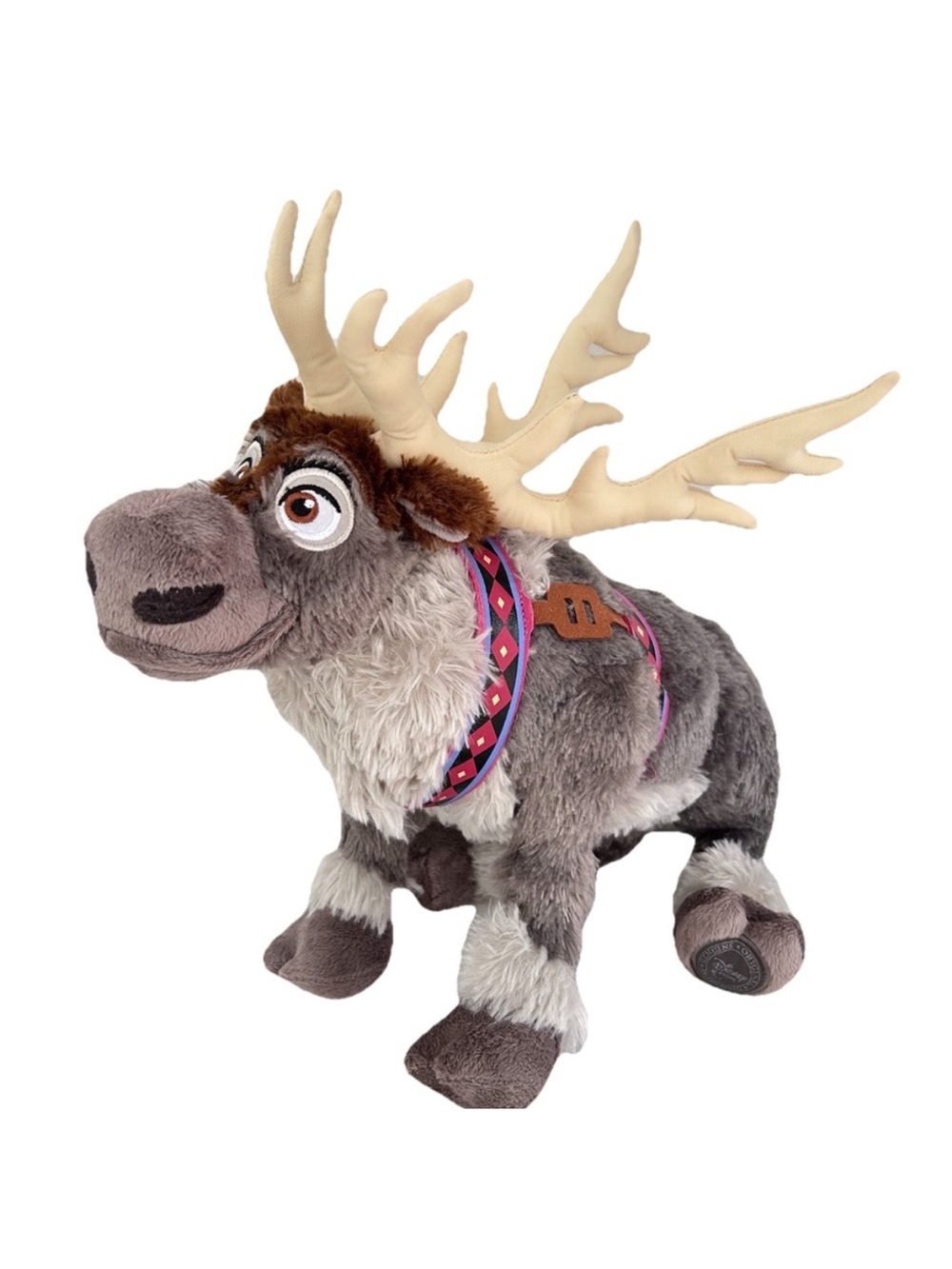 Disney Sven Plush with Colorful Patterned Harness